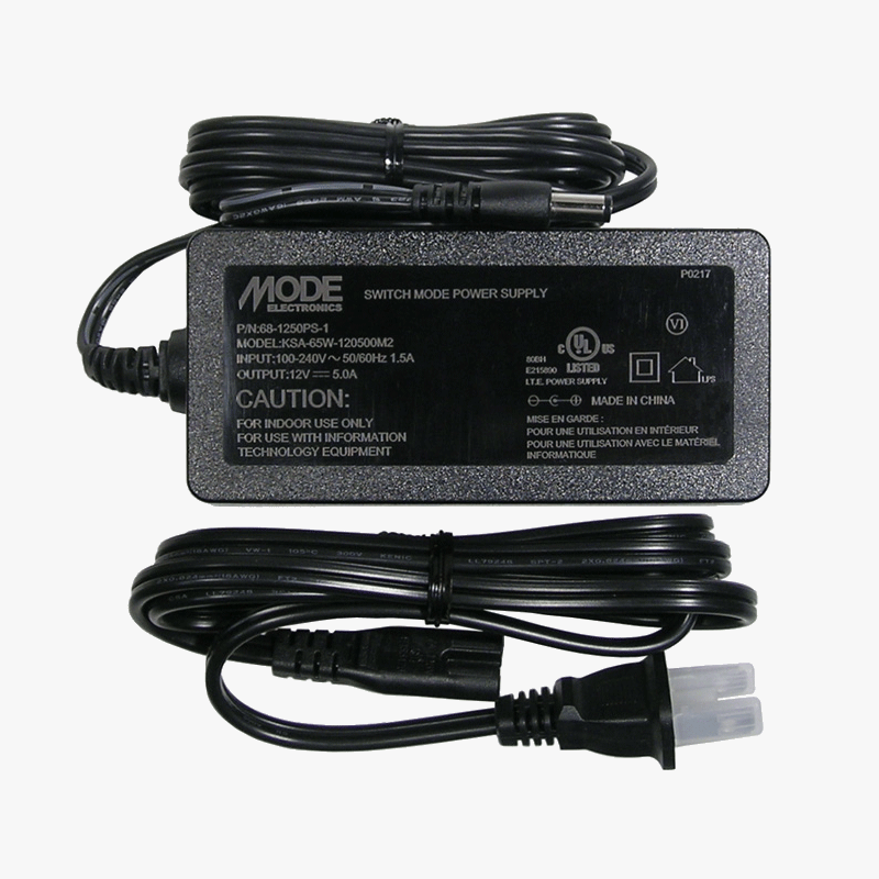 12VDC 5A Switching Power Supply - Regulated Output