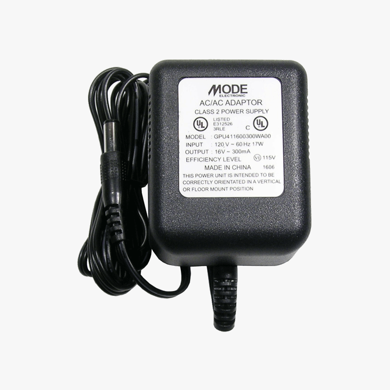 16VAC 0.3A AC Adapter