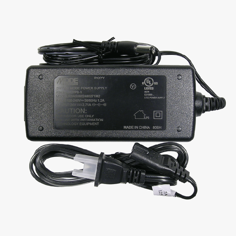 24VDC 2.7A Switching Power Supply - Regulated Output